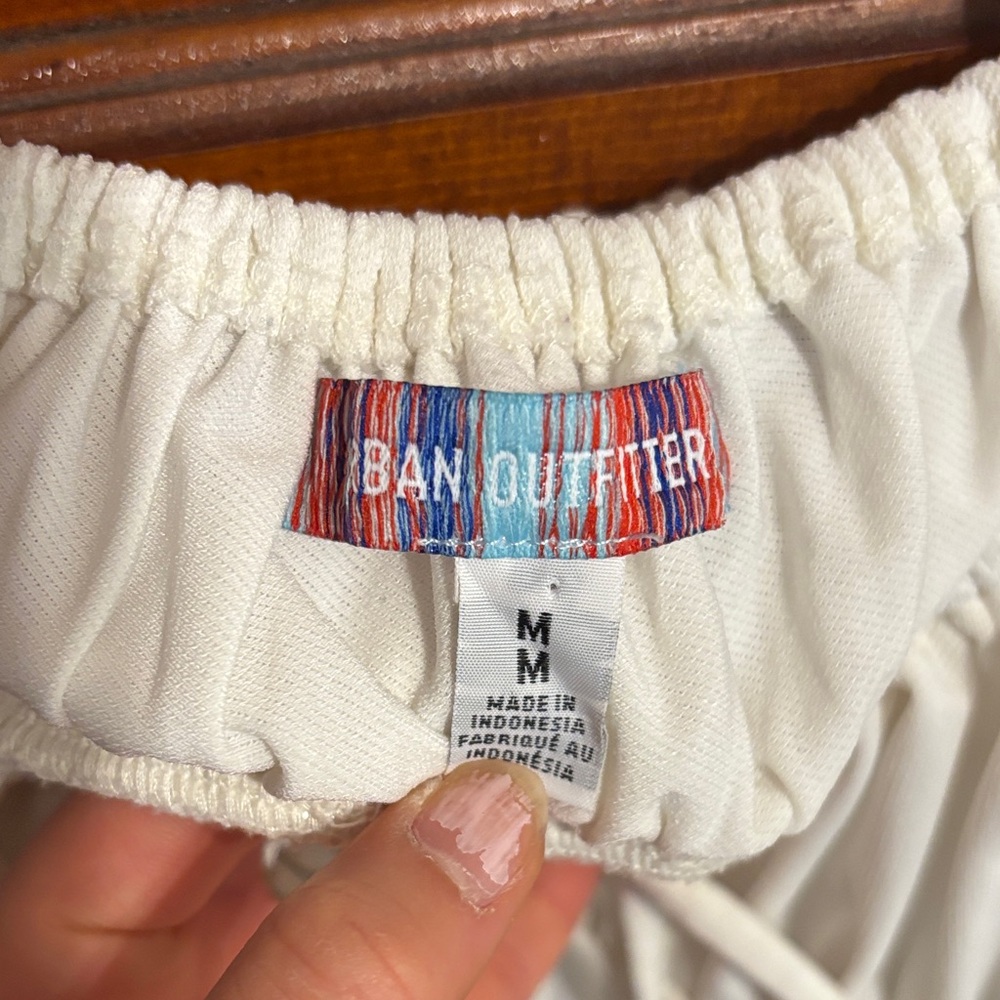 Urban Outfitters Cream Ruched Camisole - Picture 2 of 3
